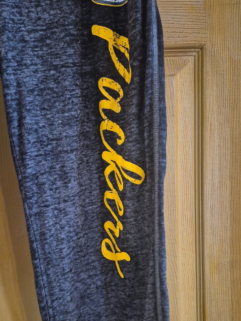NFL Greenbay Packers Team Apparel Sleepwear Medium Cotton Poly Blend Pockets - Picture 3 of 10